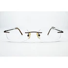 Brooks Brothers Eyeglasses Mens Brown Titanium Rimless BB369T 49-19-135 Pre-owned. Price: $31.99.