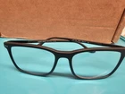 Giorgio Armani AR7122 5042 Black Rectangle Full Rim Plastic Frame 56-17 145 New. Price: $74.95.