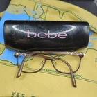 Bebe Bb 5171 200 Topaz Eyeglasses 52MM With Swarovski Crystals & Case Pre-owned. Price: $19.85.