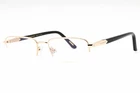 Chopard VCHG60 0300 Eyeglasses Shiny Rose Gold Frame 55MM New. Price: $281.99.