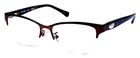Coach New York HC5066 9155 Brown/tortoise Half Rim 53-16-135 Eyeglasses Frame Pre-owned. Price: $60.00.