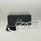 Armani Exchange Womens Phantos Full Rim Eyeglasses AX3078 Clear New. Price: $58.98.