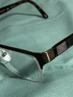 Versace MOD.1184 1269 Italy Brown/tortoise Half Rim Eyeglasses Frame 53-18-140 Pre-owned. Price: $49.99.