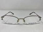 Marcolin Eyewear MA7322 Joan COL.045 52-18-135 Gold Brown Eyeglasses Frame F938 New. Price: $48.00.