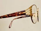 Rare Sferoflex Vintage Women Eyeglasses Italy Marlene Tortoise & Gold Panto New. Price: $59.00.