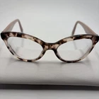 Prada Vpr 11R ROJ-101 52-17-140 Eyeglasses Pink Havana Full Rim Frame Italy C311 Pre-owned. Price: $37.99.