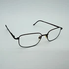 Gioia GA010 Italian Design Brown Metal Rectangular Eyeglass Frames 52-17-135 Pre-owned. Price: $20.89.
