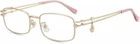 Firmoo Blue Light Glasses Square Metal Frame For Women With Bear Charm Compu New. Price: $25.00.