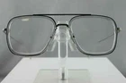 New Kokoxili S31394 C5 Silver Metal Frame Clear Demo Lens Eyeglasses. Price: $88.99.