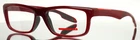 Prada VPS04D ACM-1O1 Red Mens Rectangle Full Rim Eyeglasses 56-16-140 B:33 New. Price: $89.99.