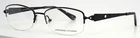 Adrienne Vittadini 1148 Mblk Black Womens Oval Eyeglasses 53-17-135 B:33 New. Price: $29.99.