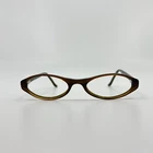 Calvin Klein 747 089 Brown Oval Eyeglasses Frames Full Rim 50-18-140 6252 Pre-owned. Price: $24.99.