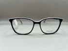 Rachel Roy Ease Raven Eyeglasses Frame 53-16-140 Black Women New. Price: $59.99.