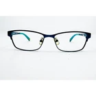 Marchon Uptown Eyeglasses Womens Blue Teal Full Rim 52-17-135 Pre-owned. Price: $31.99.