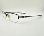 Oakley Drill Bit 0.5 Half Rim Eyeglasses Frames OX3143-0251 Pewter 51-18-136 Pre-owned. Price: $48.00.