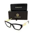 Versace VE3327U GB1 Black Gold / Clear Lens 55MM Eyeglasses New. Price: $169.45.