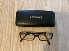 Versace 3095 143 Eyeglasses Brown Tortoise Rectangle Frames 53-16 140 With Case Pre-owned. Price: $95.00.