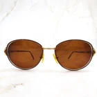 Splendor Sunglasses Frame SP004 Women's Gold With Brown Lens 56-16-140 Pre-owned. Price: $37.43.
