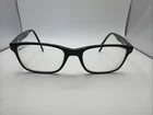 Marchon Downtown Unisex Eyeglasses Frames Only Time Sq 001 54-19-145 Full Black Pre-owned. Price: $25.00.