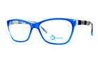 New Modern Optical Connect Blue Authentic Eyeglasses Frames 56-18-140MM. Price: $39.99.