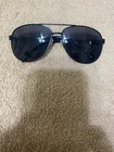 Fossil Aviator Sunglasses FM117 0156292209 Black Frame Pre-owned. Price: $40.00.