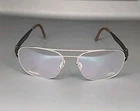 Ovvo Optics 3691 Brown Handmade Titanium Double Bridge Eyeglass Frames 56/18/140 New. Price: $219.95.