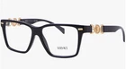 New Versace Eyeglasses Mod. 3335 GB1 54-14 140 Black & Gold Frames Medusa Logos. Price: $299.99.