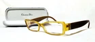 Christian Dior Cd 3152 Ews Eyeglasses 53-15-135, Amber Brown Rectangular Eyewear Pre-owned. Price: $29.99.