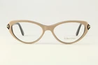Authentic Tom Ford Tf 5285 074 53MM Beige Black Cat Eye Frames Glasses Italy New. Price: $275.00.