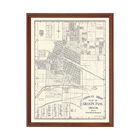 Old Map Of Grant's Pass, 1920 - Vintage Oreg New. Price: $89.99.