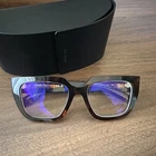 Prada Vpr 07X Women Tortoise Shell Square Full Rim Eyeglasses 54-16-140 New. Price: $100.00.