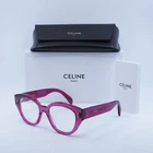 Celine CL50132I 081 Transparent Cherry 51MM Eyeglasses New Authentic. Price: $213.19.
