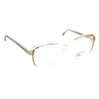 Pathway Vintage P1318 Clear Brown Oversized Square Eyeglasses Frames 142 Usa Pre-owned. Price: $89.99.