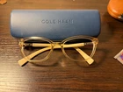 Cole Haan CH5018 272 Taupe Crystal 51-17-135 Eyeglass Frames Flex Hinges Pre-owned. Price: $40.00.