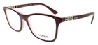 Vogue 5028 2387 Women's Eyeglasses Frames 53-17-140 Dark Bordeaux / Pink New. Price: $35.91.