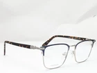 John Varvatos VJV189 0NAV Navy Silver Men's Eyeglasses Frames 52-18-145 New. Price: $149.95.