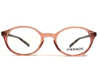 Parade Eyeglasses Frames 1724 Peach/tortoise Round Full Rim 47-20-130 New. Price: $45.39.