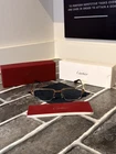 Cartier 135 B02E22DW / CT00410-003 Gold & Black Rectangular Eyeglasses Size Os Pre-owned. Price: $1200.00.
