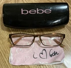 Bebe Ethereal BB5045 Chestnut 207 15 135 Eyeglasses Metal Frame + Case! Pre-owned. Price: $29.95.