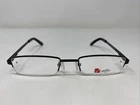 Venuti International VG80 Black Matte 49-19-135 Half Rim Eyeglasses Frame BC43 New. Price: $37.50.