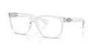 Versace VE3377U 5510 Eyeglasses 53MM Light Grey Transparent / Clear Demo Lens New. Price: $199.95.