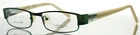 Taka Eyewear T2618 Ja Green Womens Rectangle Full Rim Eyeglasses 50-18-135 B:24 New. Price: $24.99.