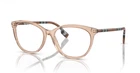New Burberry BE2389 4088 Peach Check Authentic Eyeglasses Frame. Price: $183.20.