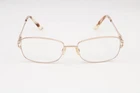 Zyloware Sophia Loren Beau Rivage 78 Gold Rectangle Eyeglasses Frames 55-17-140 Pre-owned. Price: $39.95.