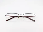 Ray Ban Eyeglasses, Frames Only, Rb 6222, 2503, 52-18-135, Metal, Half Pre-owned. Price: $39.99.