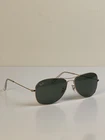 Ray-ban Sunglasses, Rb 3362 001 Cockpit Arista Gold, 59-14-... Metal, Italy Pre-owned. Price: $44.60.