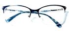 Nine West NW8012 400 Blue Gold Tort Authentic Designer Eyeglasses 56-17-140. Price: $49.00.