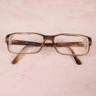 Ray-ban Rb 5169 5542 Brown Horn Rectangular Eyeglasses Frames 54-16-140 #C222 Pre-owned. Price: $12.97.