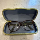 Gucci Square Eyeglasses GG0038ON 002 Havana/red/green 54MM Pre-owned. Price: $175.00.