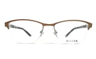 Helium Eyeglasses Frames 4335 Mrgld Brown Gold Cat Half Rim 53-17-140 New. Price: $84.99.